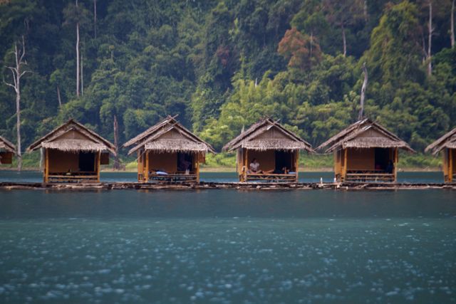 Chiew Laan Lake Raft Houses